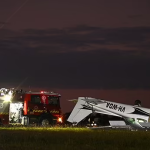 Plane crashes at a Melbourne Airport